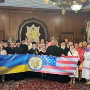 Українська активістка Соломія Хома представила виставку "Рік незламності" у Парламенті Румунії