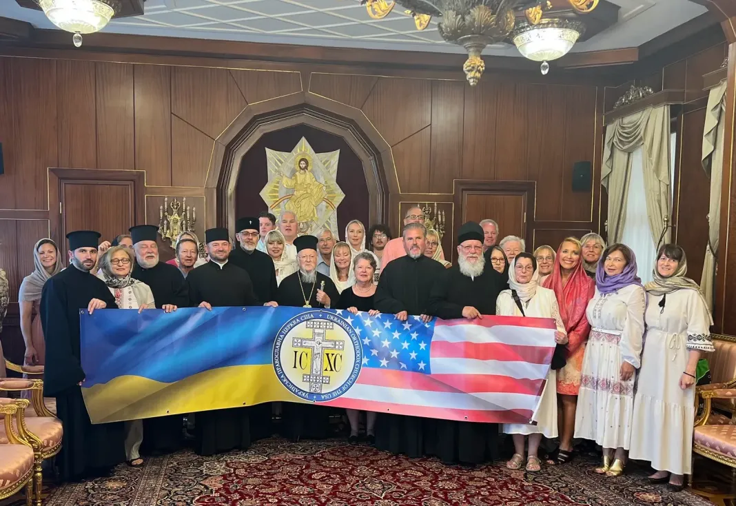Українські паломники УПЦ США зустрілися з Вселенським патріархом у Константинополі