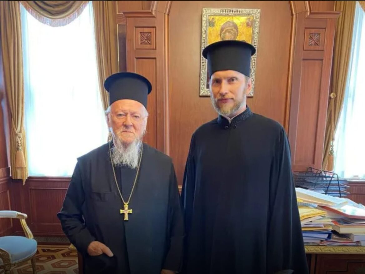 Вселенський патріарх Варфоломій зустрівся з єреєм Іоанном Ковалем, позбавленому сану РПЦ за молитви за мир