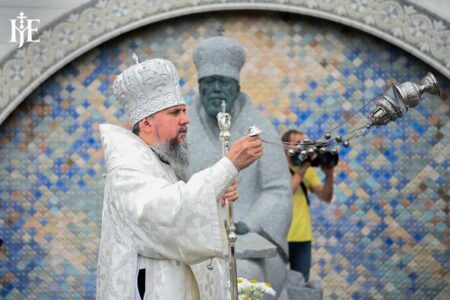 Звершено заупокійне богослужіння на честь Блаженнішого Митрополита Володимира (Сабодана)