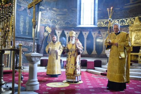 Патріарх Філарет виголосив проповідь у день пам’яті преподобного Антонія Печерського