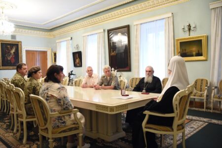 Патріарх Філарет відзначив військових медиків за служіння Українській державі