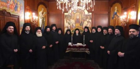Відбулося засідання Священного Синоду під головуванням Вселенського Патріарха Варфоломія