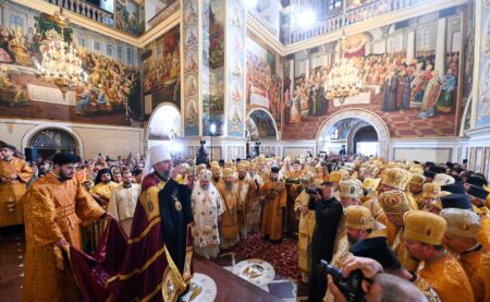 Божественна літургія в день відзначення 1035-ї річниці Хрещення Руси-України