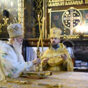 Патріарх Філарет очолив Божественну літургію у день пам'яті святих Бориса і Гліба