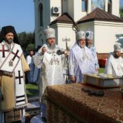 ХУТІР ЯСНИЙ. Предстоятель очолив престольне свято Спасо-Преображенської церкви у монастирі свт. Нектарія Егінського
