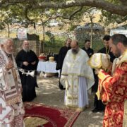 Вселенський Патріарх відвідав Божественну Літургію просто неба в печері Агрідіс Імвру