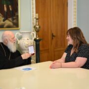 Зустріч Патріарха Філарета і народної депутатки Лесі Забуранної: Обговорення духовних та суспільно-політичних питань