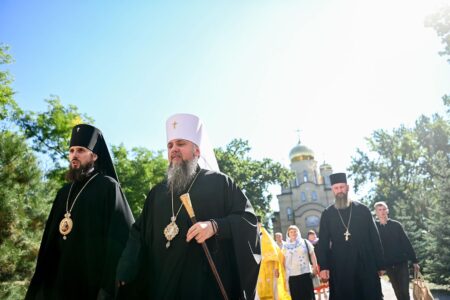 Блаженніший Митрополит Епіфаній розпочав свій першосвятительський візит до Кропивницького