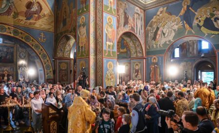 Божественна літургія у шістнадцяту неділю після П’ятидесятниці