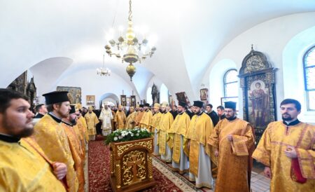 Предстоятель очолив урочистості з нагоди актового дня КПБА