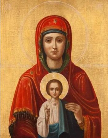 Святий Косьма та Ікона “Ενωτικός”: Історія Вислуховувачки Божої Матері
