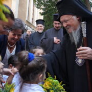 Урочисте освячення дитячого майданчика у Халкідоні