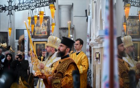 Історичний момент: освячення престолу у храмі Різдва Богородиці