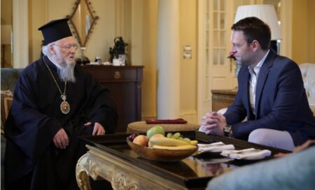 Касселакіс: Патріарх Варфоломій прийняв мого “партнера”, запросив до Фанару на свято Богоявлення!!