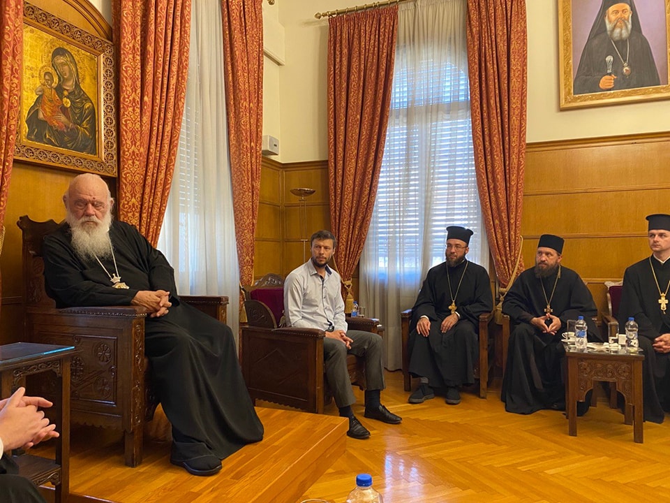 Зустріч делегації Волинської богословської академії з предстоятелем Грецької Церкви: Співпраця та Підтримка