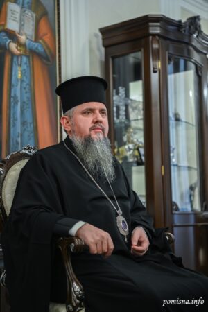 Блаженнійший Митрополит Епіфаній обговорив соціальні проекти з командувачем Медичних сил ЗСУ