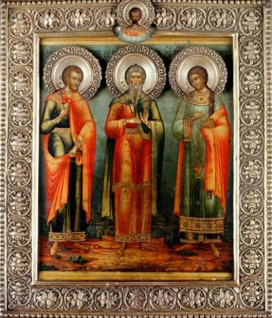 Святі Гурій, Самон і Авив: Життя та Мучеництво у Віру ІV століття