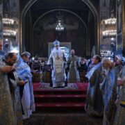 Святкова Літургія з нагоди Введення в храм Пресвятої Богородиці в Київському соборі