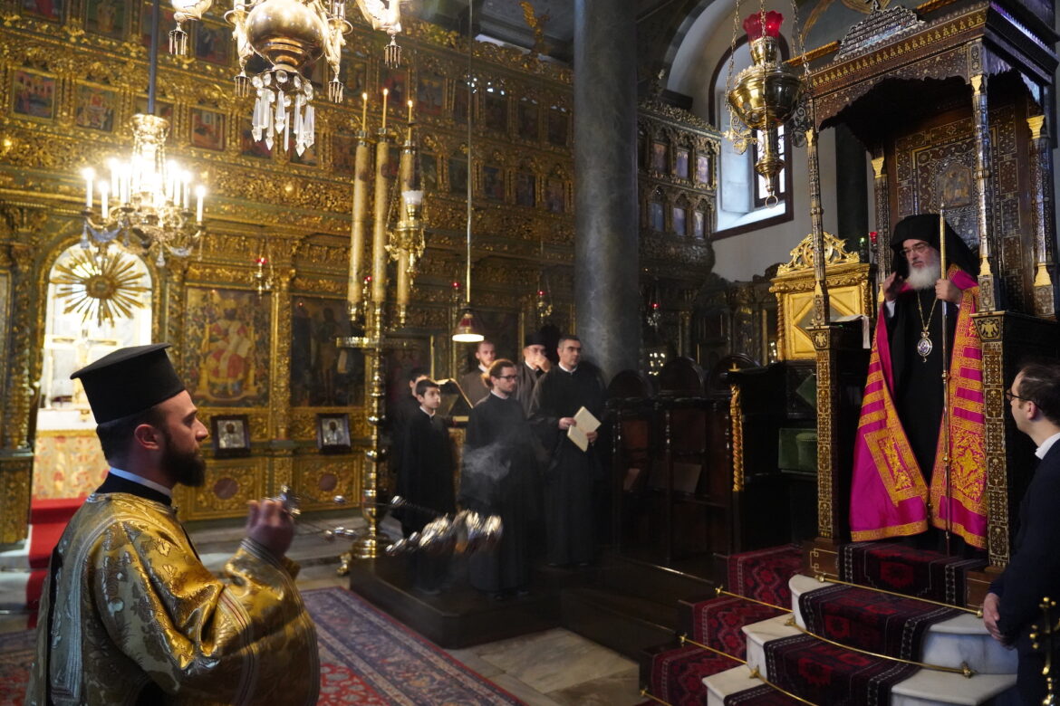 Меса Митрополита Нікополя і Превези: Участь Вселенського Патріарха у Величальній Літургії в Патріаршій церкві Пансепт