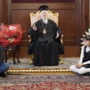 Вселенський Патріарх Варфоломій прийняв привітання від спільноти м. Потоку та Українського Консульства