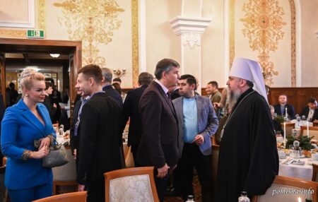Предстоятель прийняв участь у Різдвяному молитовному сніданку під патронатом Голови Верховної Ради