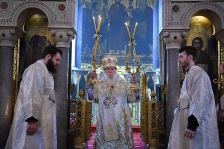 Вражаюча різдвяна літургія в Києві: Патріарх Філарет привітав вірян та закликав до смирення перед Богом