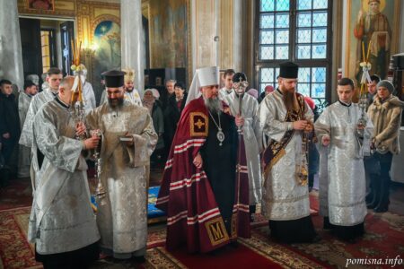 Святкова Божественна літургія з нагоди Собору Предтечі в храмі Різдва Христового