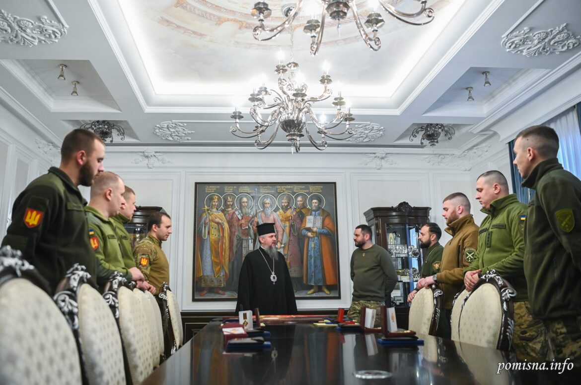Митрополит Епіфаній Вручив Нагороди Героям: Зустріч з Артилеристами 43-ї Бригади