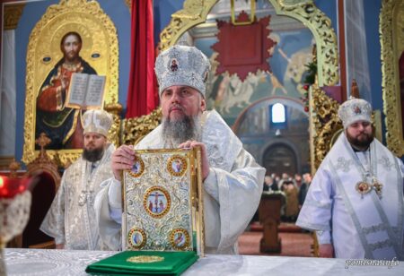 Божественна літургія з благословенням Блаженнішого Митрополита Київського у Свято-Михайлівському Золотоверхому соборі