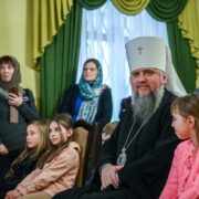 Митрополит Епіфаній освятив недільну школу у Києво-Печерській Лаврі на честь преподобного Нестора Літописця