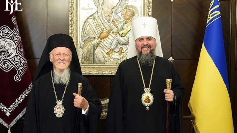 Вітання та вдячність: Митрополит Епіфаній привітав Патріарха Варфоломія з Днем народження