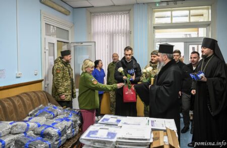 Завітання Митрополита Епіфанія до поранених у Житомирському шпиталі