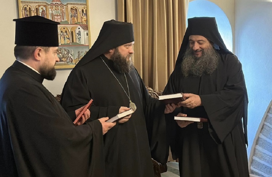 Важлива Зустріч ПЦУ: Спільна Молитва та Духовний Зв’язок з Монастирем Пантократор