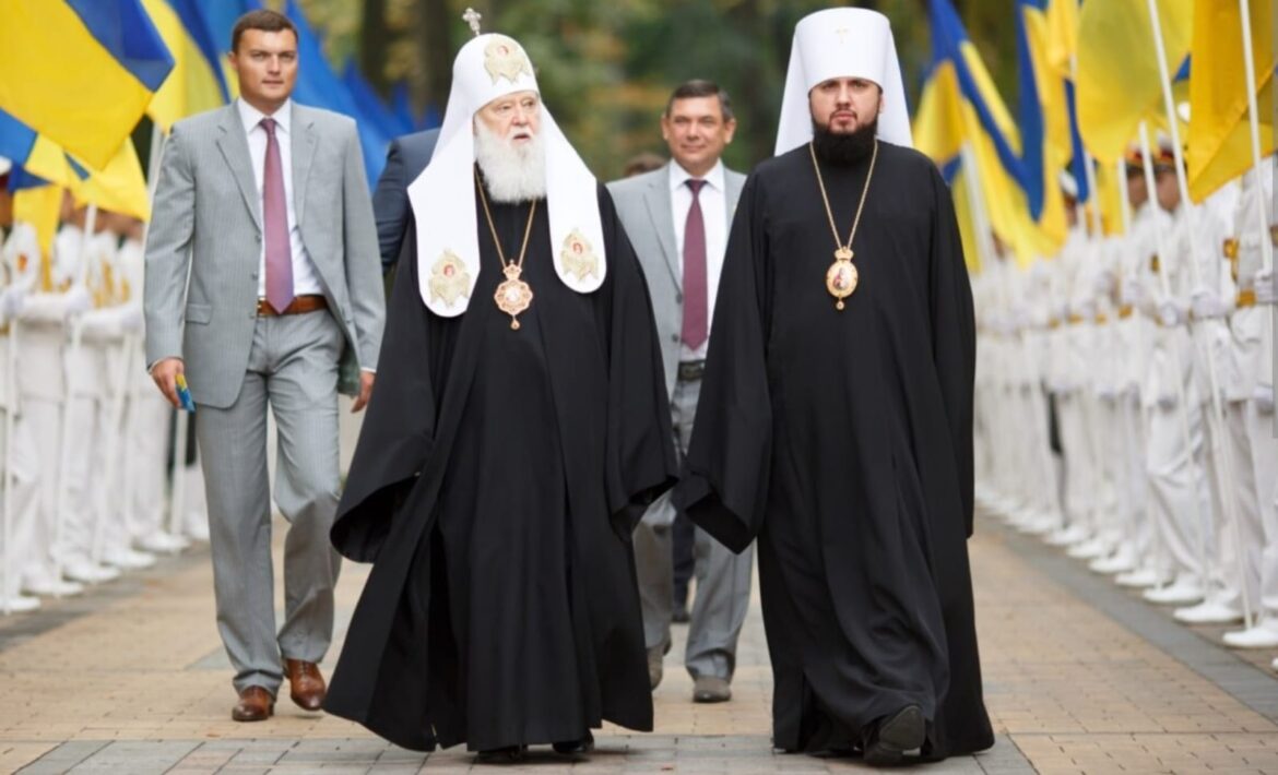 Святійший Патріарх Філарет Вітає Блаженнійшого Митрополита Епіфанія з Днем народження та Ювілеєм Інтронізації