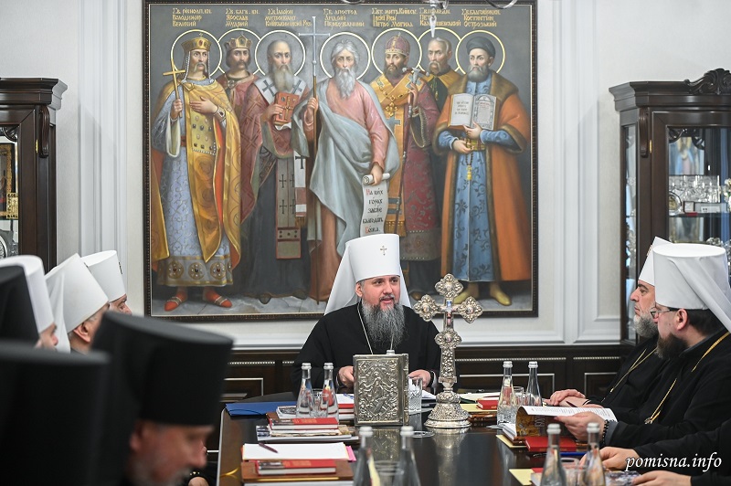 Засідання Священного синоду Православної Церкви України: Реакція на російську агресію та міжцерковні зв’язки