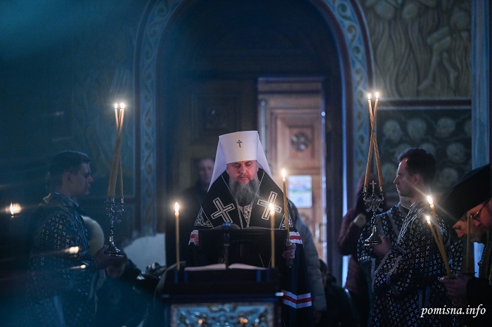 Блаженніший Митрополит Київський звершив Велике повечір’я під час Великого посту