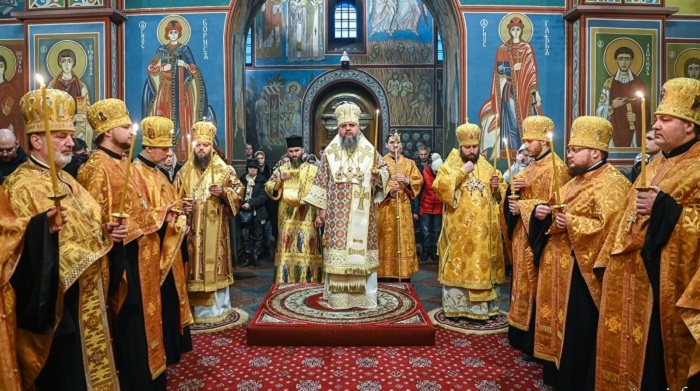 Блаженнійший Митрополит Епіфаній очолив Всенічне бдіння перед Торжеством Православ’я