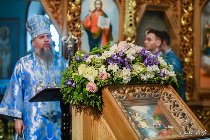 Блаженнійший Митрополит Епіфаній очолив богослужіння в день свята Благовіщення Пресвятої Богородиці