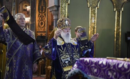 Святійший Патріарх Філарет у 2-гу неділю Великого посту звершив Божественну літургію святителя Василія Великого
