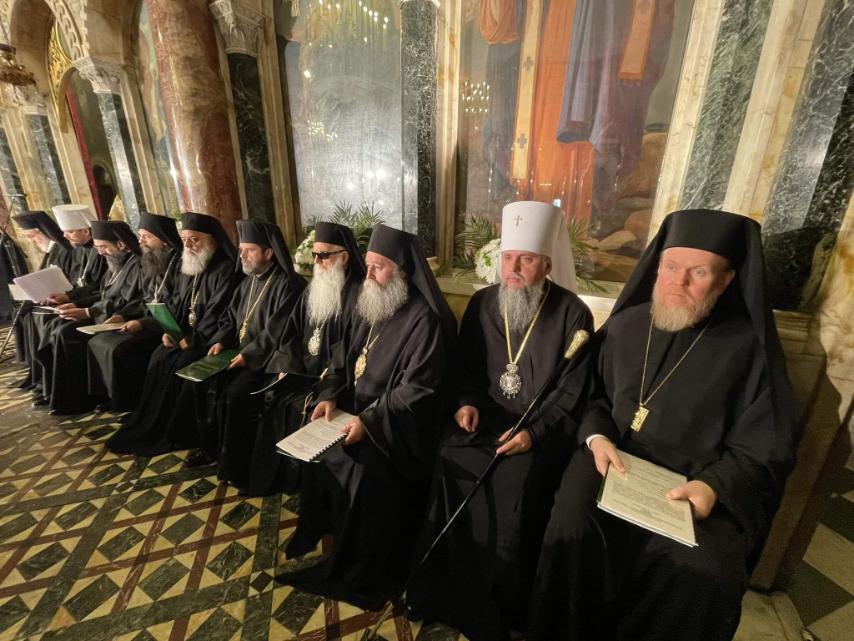 Повідомлення Митрополита Київського Епіфанія про співчуття з приводу упокоєння Патріарха Болгарії