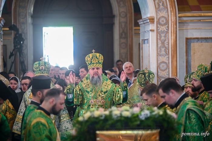 Проповідь Митрополита Епіфанія в день Входу Господнього: послання надії та віри у часи випробувань
