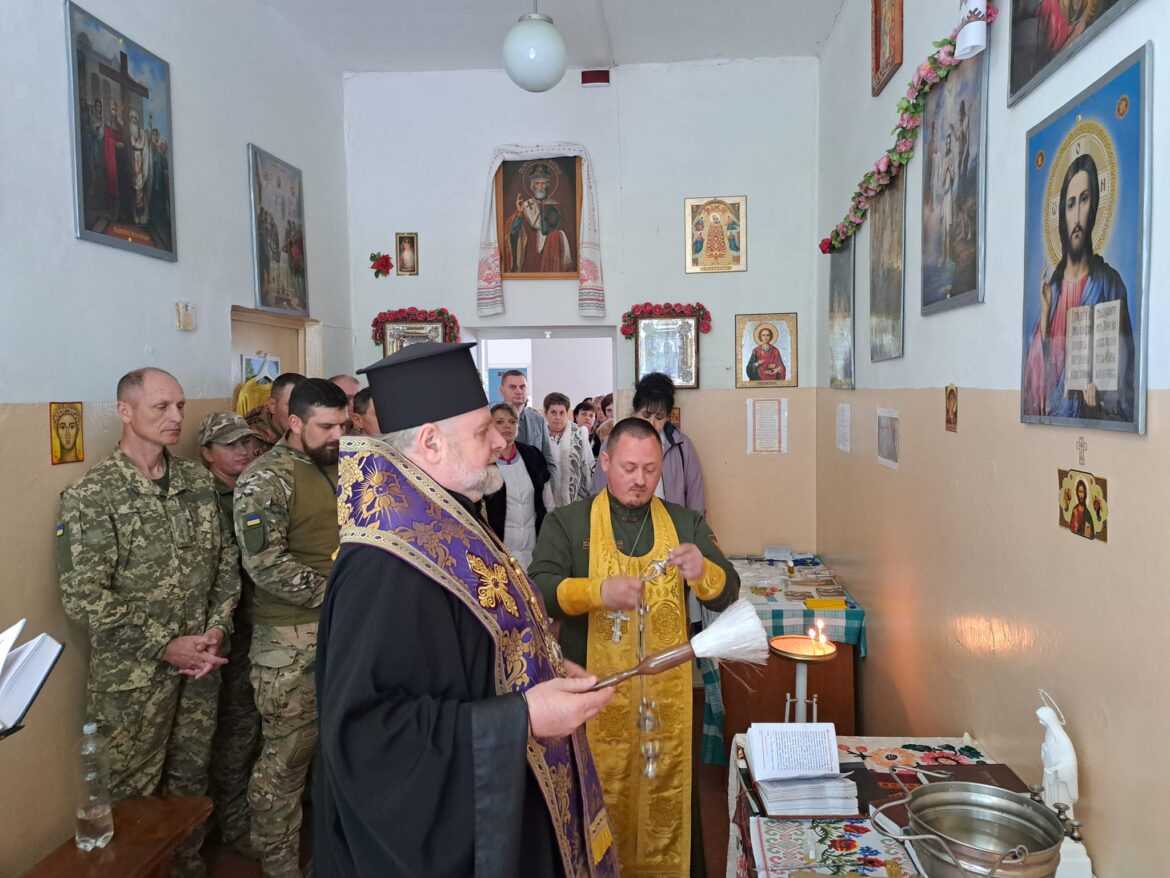 Урочисте освячення каплиці для воїнів ЗСУ: духовна підтримка на передовій