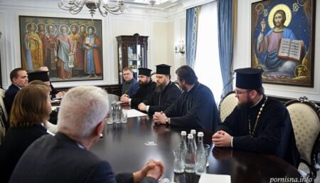 Архієпископ Агапіт зустрівся з делегацією Європейських Церков: спільна боротьба за мир та протидія російській агресії