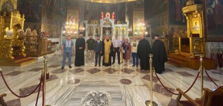 Духовна підтримка для України: Митрополит Симеон відправив молебень у Салоніках