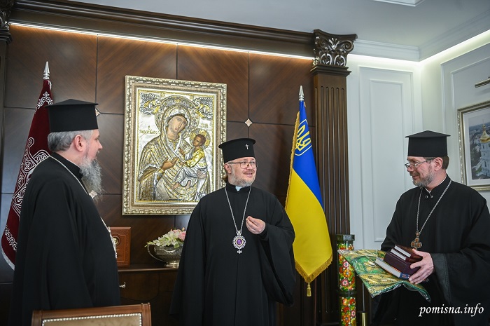 Митрополит Епіфаній прийняв у своїй резиденції митрополита Сергія та протоієрея Андрія, звільнених з російського ув’язнення