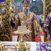 Блаженнійший Митрополит Епіфаній звершив Божественну літургію в Свято-Михайлівському соборі