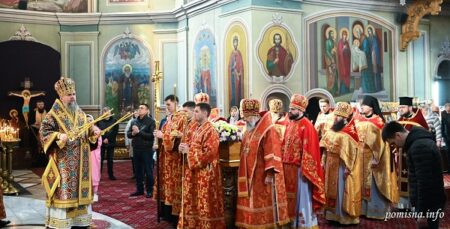 Блаженнійший Митрополит Епіфаній звершив літургію в Свято-Георгіївському соборі на честь святого Юрія