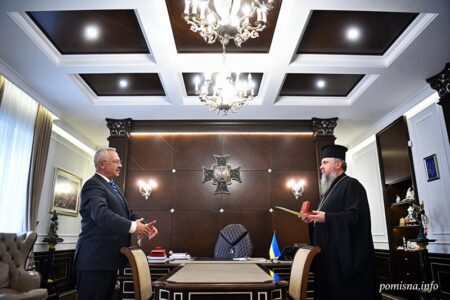 28 травня 2024 року Митрополит Епіфаній зустрівся з виконувачем обов’язків голови Конституційного суду Сергієм Головатим