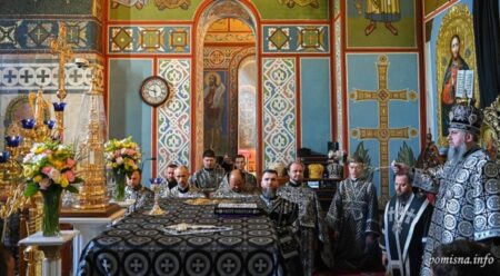 Блаженніший Митрополит Епіфаній звершив Літургію Ранішеосвячених Дарів у Велику середу